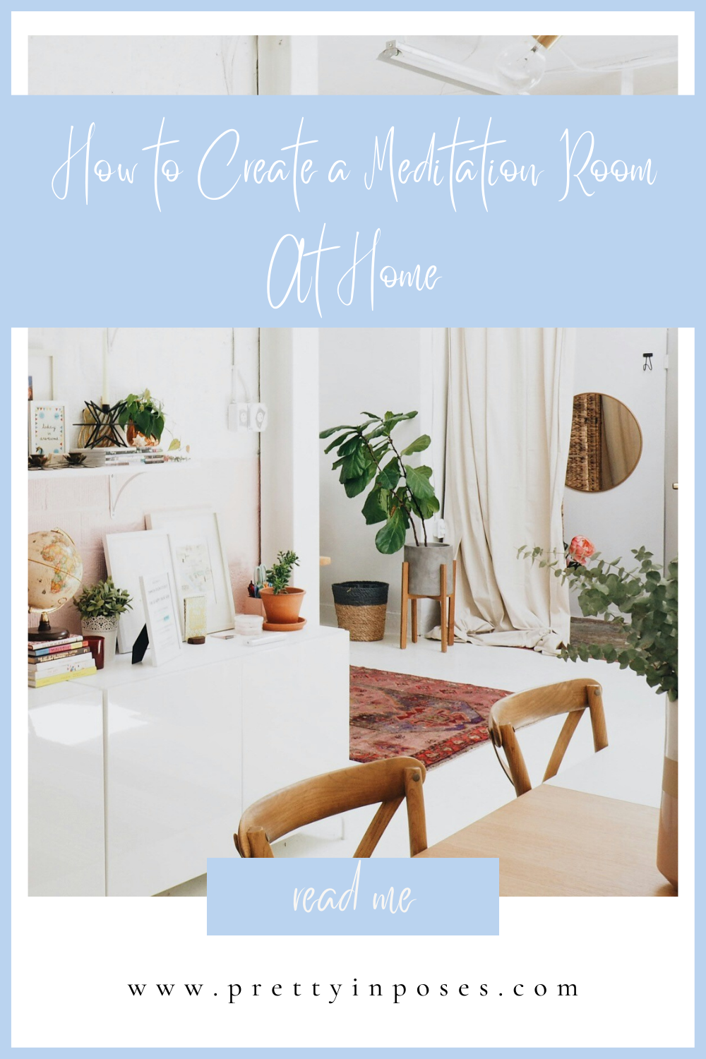 How to Create a Meditation Room At Home - Pretty in Poses