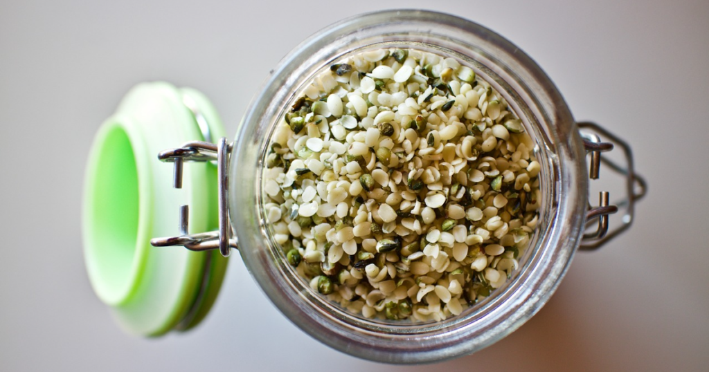Hemp seeds for skin health