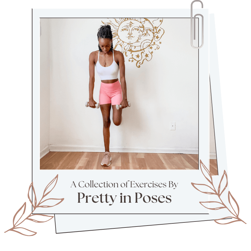 A woman performing a RDL Kickstand on the wall for the best butt exercises for women.