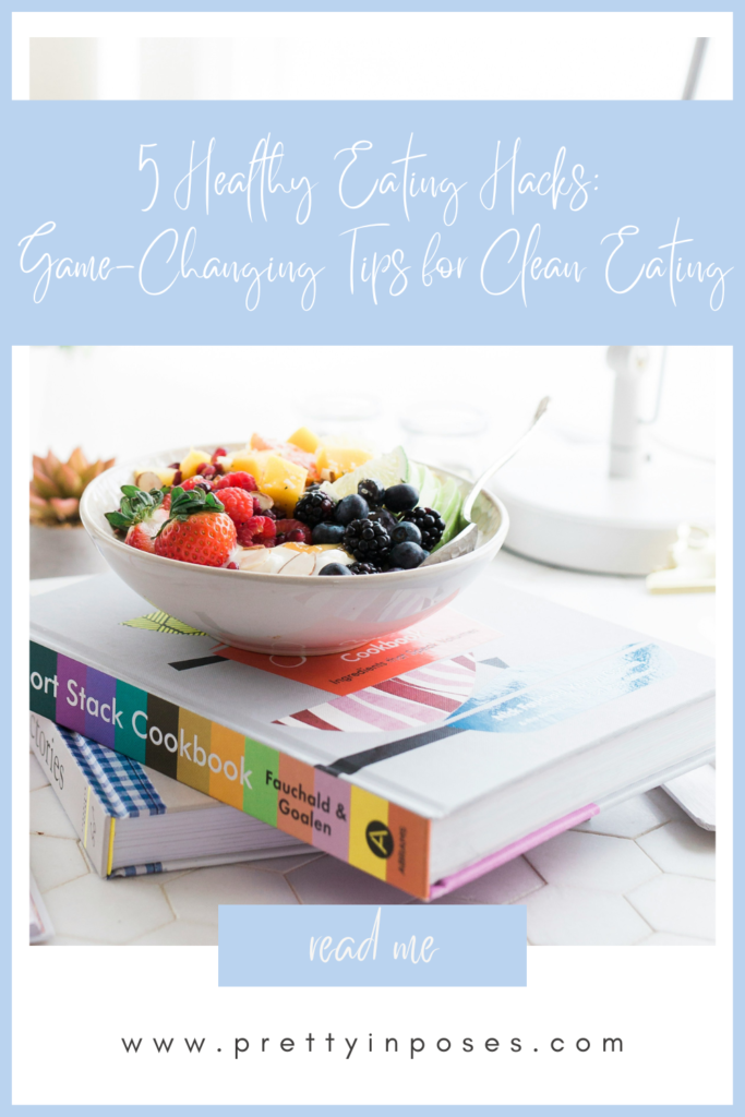 In this post, we’re breaking down 5 healthy eating hacks to help you take control of your diet and overall health. 
Prepare to boost your nutrition and well-being with these game-changing tips!