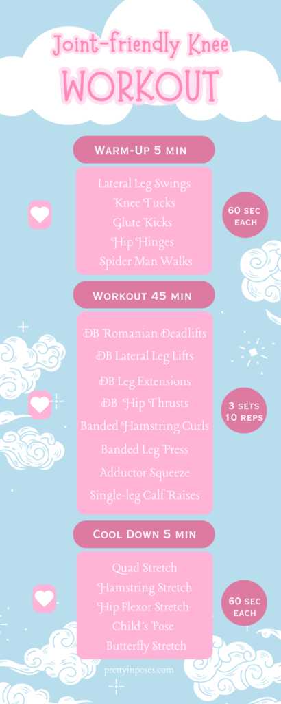 joint-friendly knee workout