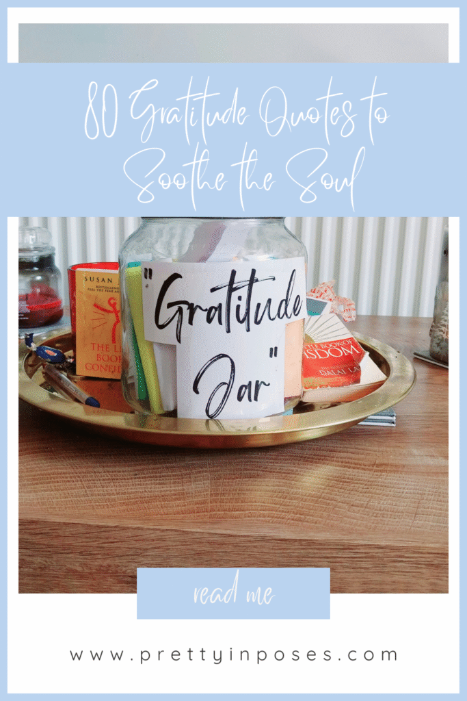 gratitude quotes to soothe the soul