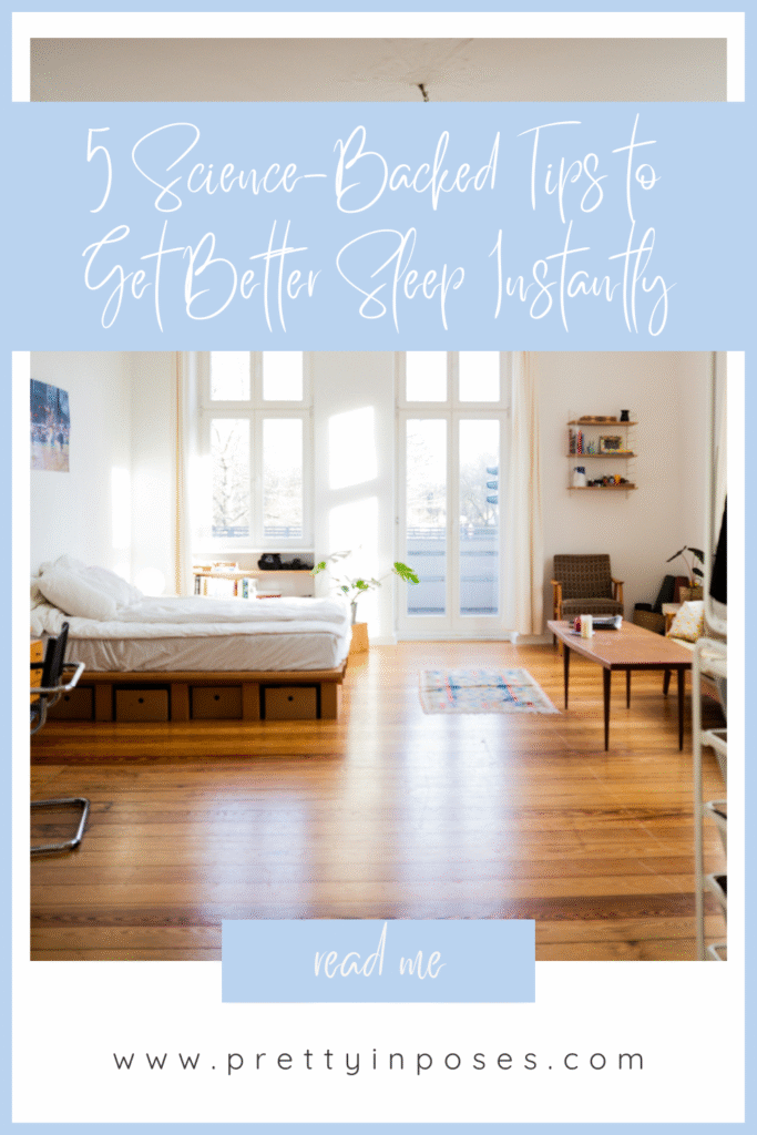 So in this post, we’re going to explore some of the reasons people aren’t getting enough rest and share five science-backed tips to get better sleep instantly.