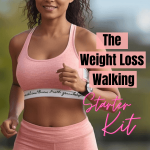 woman walking for weight loss