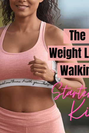 woman walking for weight loss